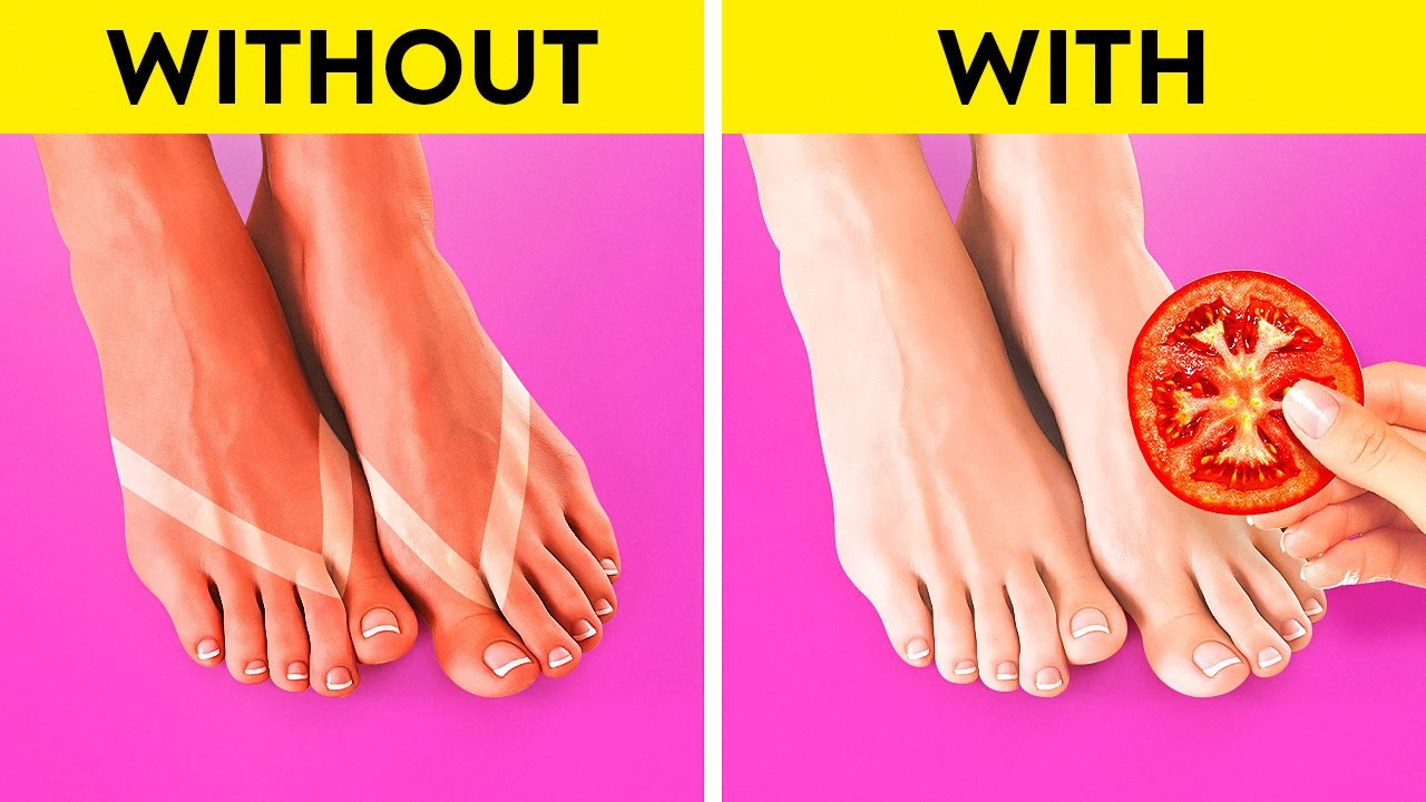 30 Ways To Take Care Of Your Feet & Shoes || Shoe Hacks, Pedicure, Foot Care