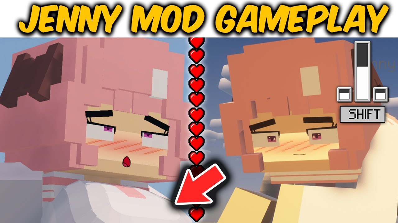 JENNY LOVE MY DIAMONDS 3 ( Jenny mod in Minecraft ) - YouTube