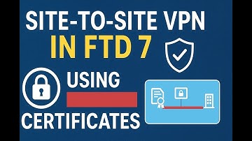 Cisco FTD Site to Site VPN Using certificate