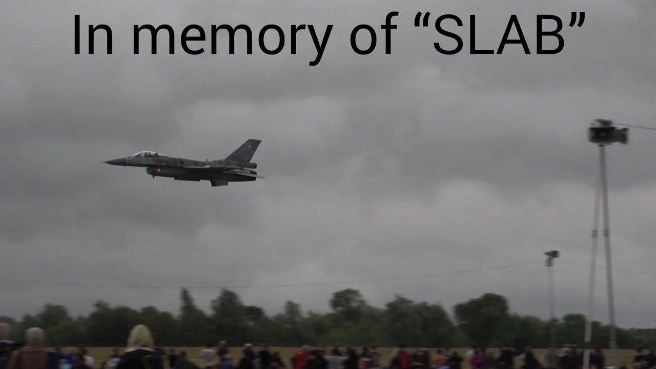 IN MEMORY OF “SLAB” - POLISH F-16 PILOT