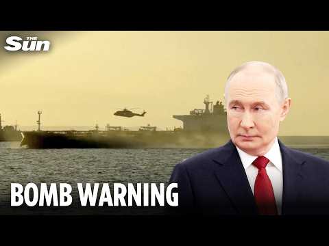 Russia threatens to trigger explosions if UK seizes another 'shadow fleet' ship