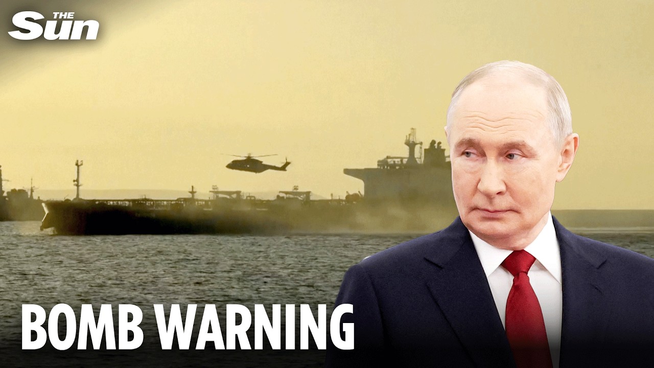 Russia threatens to trigger explosions if UK seizes another 'shadow fleet' ship