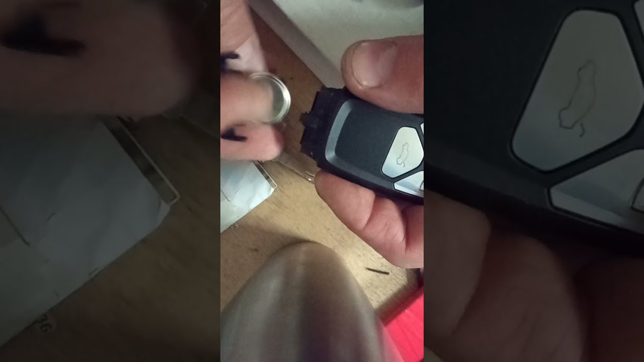Как поменять батарейку в ауди