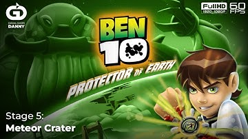 Ben 10 - Protector of Earth | Stage 5: Meteor Crater (Full Walkthrough / 1080p@60fps)