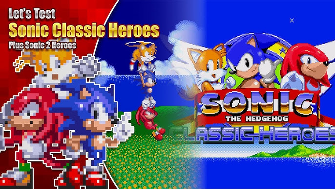 Pixilart - Sonic Classic Heroes by CaduGamer