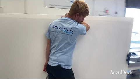 How to carry an AccuDock Work Float