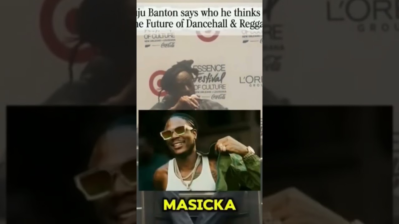 Reggae Superstar Buju Banton Recommended Masicka and Mortimer as the Future of Reggae and Dancehall