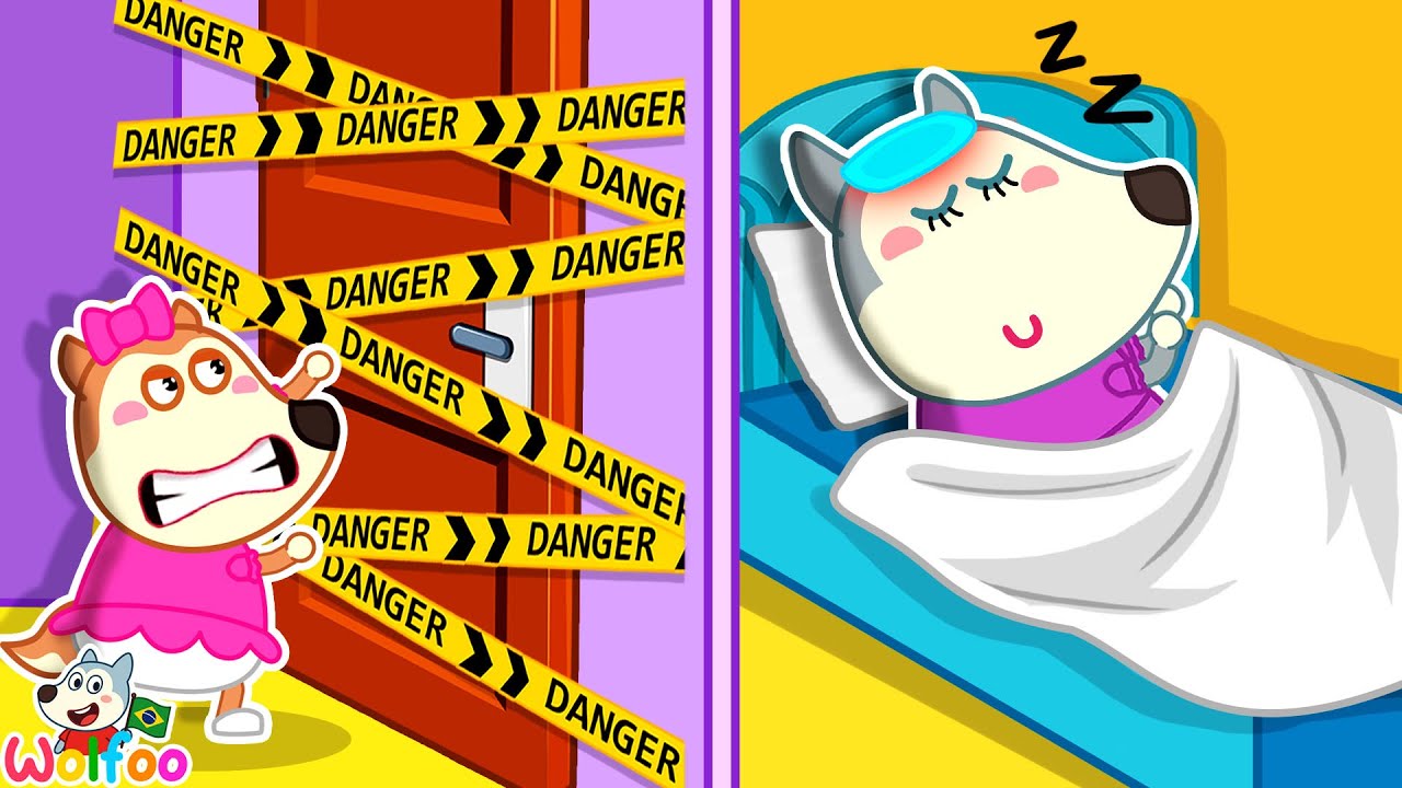 Mamãe Estava Doente… Lucy Fez Algo Tão Doce 😢👀 Wolfoo Desafio Divertido