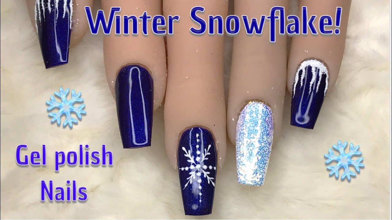 Winter Snowflake Nails | Madam Glam | Nail Sugar