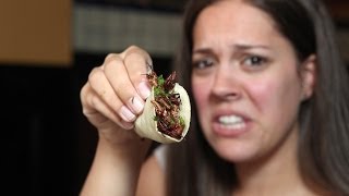 Freaky Food: New York's Grasshopper Tacos