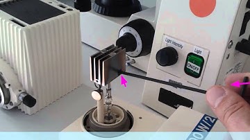 How to exchange a mercury bulb on a microscope