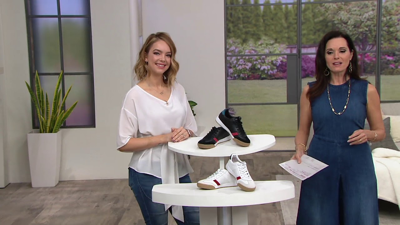 Supervivencia Monasterio Dependiente Skechers Lace-Up Sneakers - Zinger Retro Rockers on QVC - YouTube