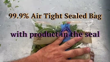 Paxon Packaging complete automatic line for weighing, dosing and bagging parsley and mint