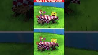 Find 3 Differences Spongebob #22