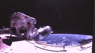 Chinese astronauts conduct spacewalk for solar panel maintenance