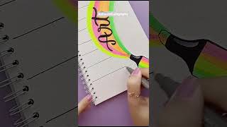 Art Front Page Design - Aesthetic Stabilo Neon for Notebook