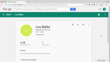 G Suite Administration: How to Add Email Aliases to a User Account