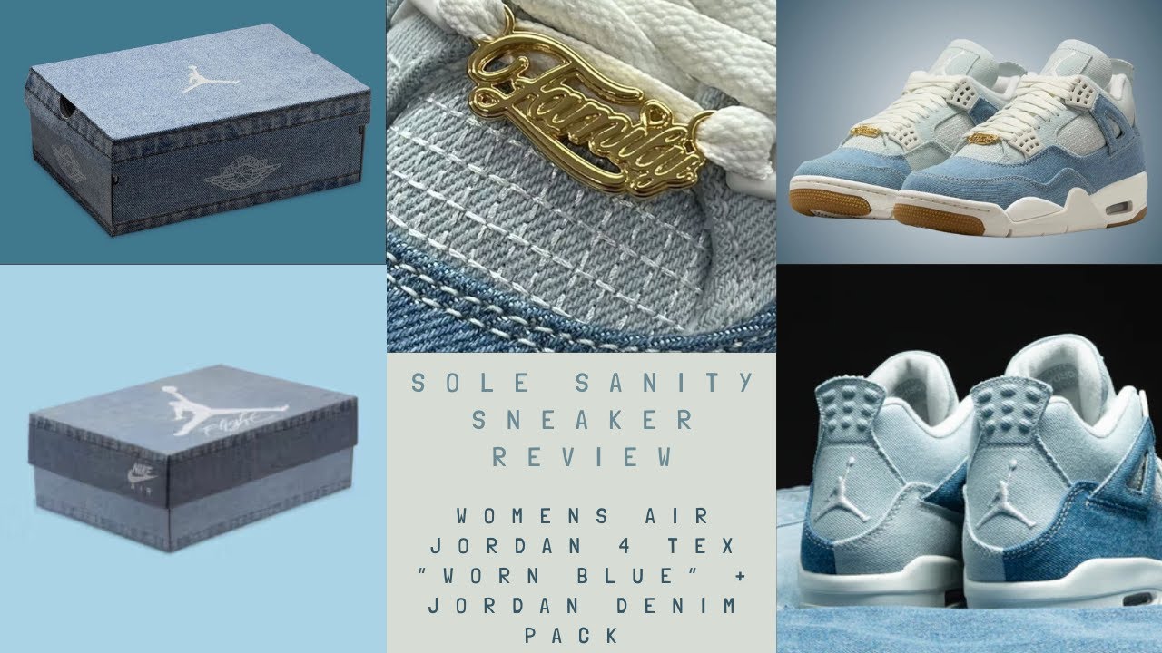 These Were Almost Perfect! Womens Jordan 4 Denim Tex 