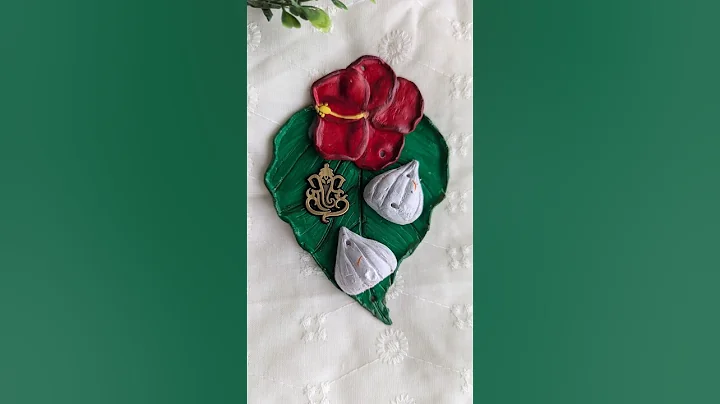 Unique Modak Agarbatti Holder | Ganpati Festive DIY | Clay Craft #bappalove #festivediy #claycrafts