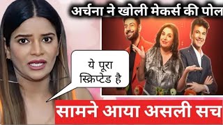Sony Tv Celebrity MasterChef India archana exposed makers after her elimination biggest fraud