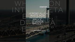 Jeremy Allen White interpreta Bruce Springsteen in SPRINGSTEEN: LIBERAMI DAL NULLA, ora al cinema.