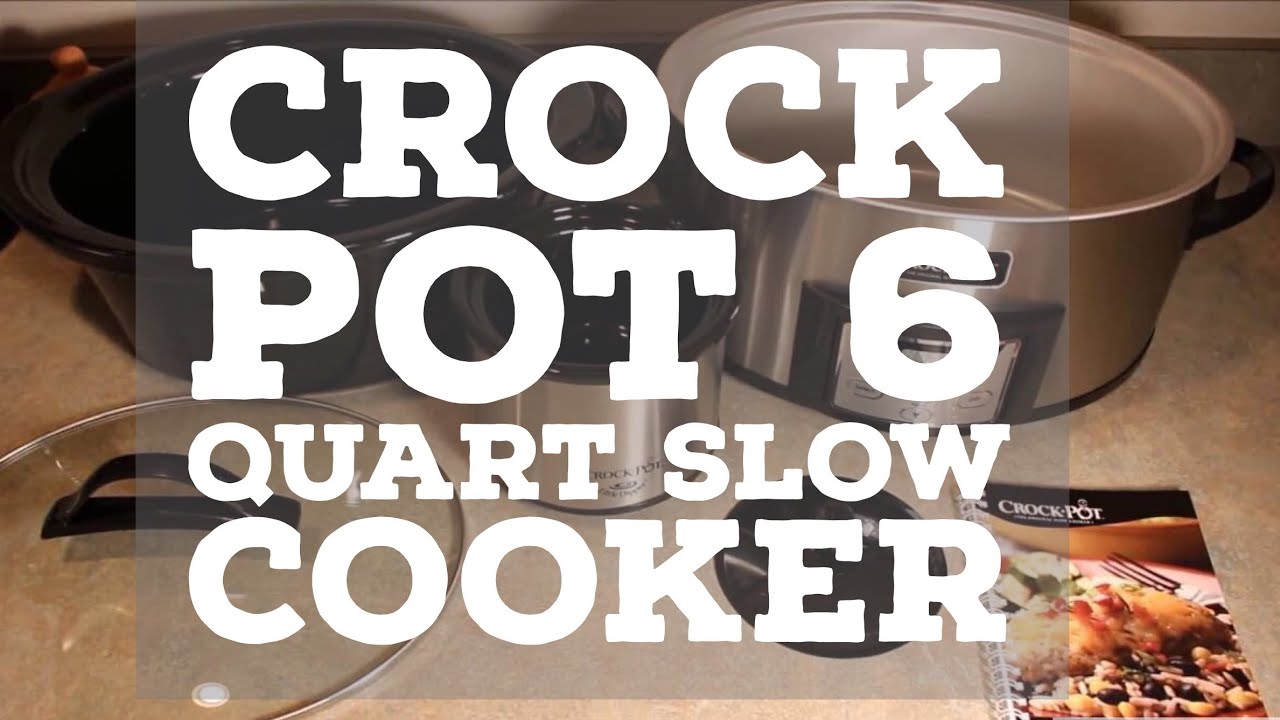 Crock-Pot SCCPVLR609-R 6-Quart Cook and Carry Slow Cooker with