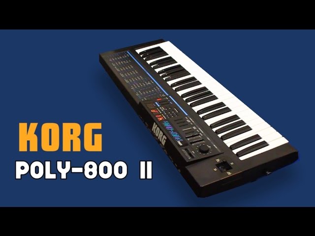 korg poly 800 sound really quiet