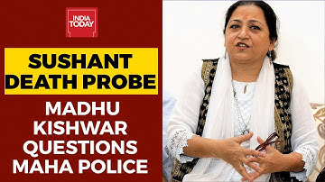 Sushant Singh Rajput Death Case: Madhu Kishwar Accuses Maha Police Of Playing Dirty Politics