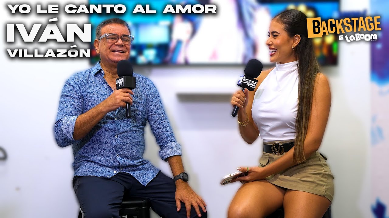 BACKSTAGE FT. IVÁN VILLAZÓN me caracteriza cantarle al amor. #vallenato ...