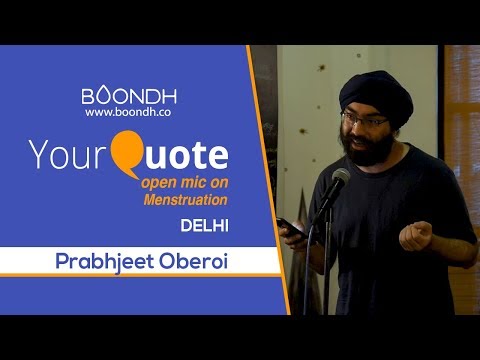 'Laal' by Prabhjeet Oberoi | Hindi Poetry | YQ - Open Mic with Boondh