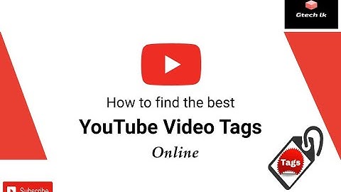 How to Tag Youtube Videos | How to Tag Youtube Video to Rank Higher | Youtube Tags | 2021 | Gtech lk