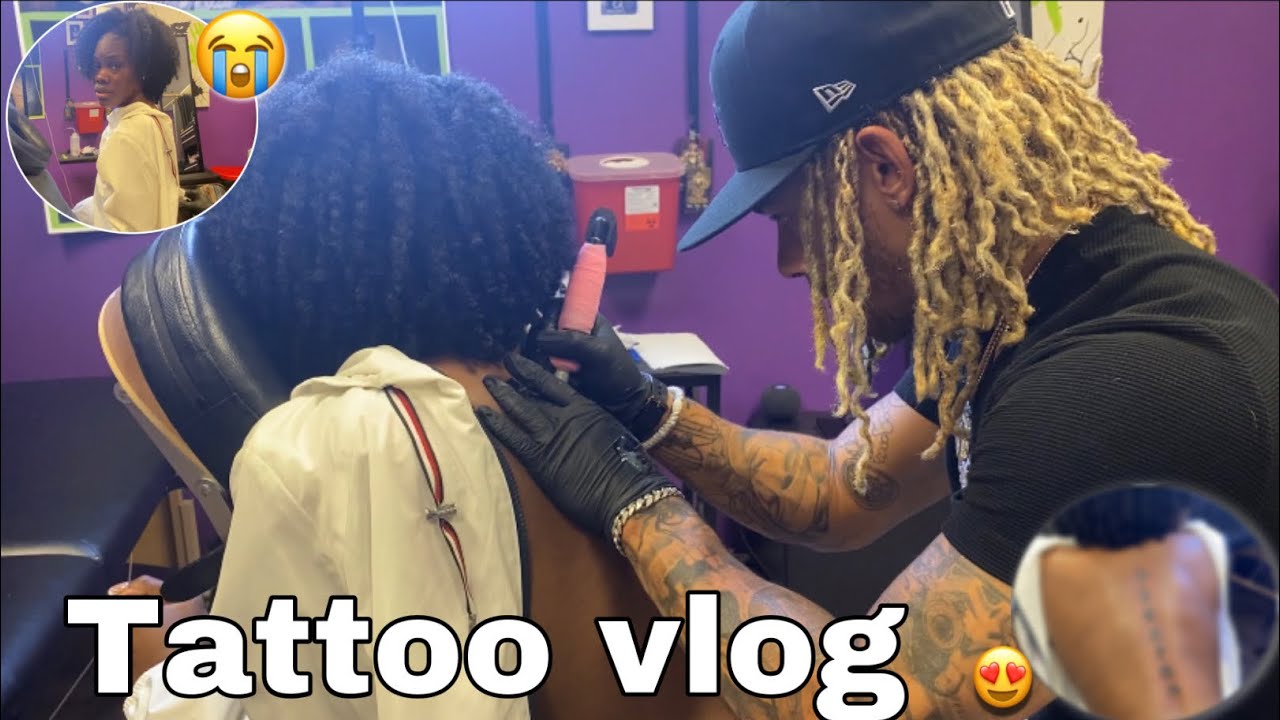 Getting a SPINE Tattoo!!! *Vlog + Update*