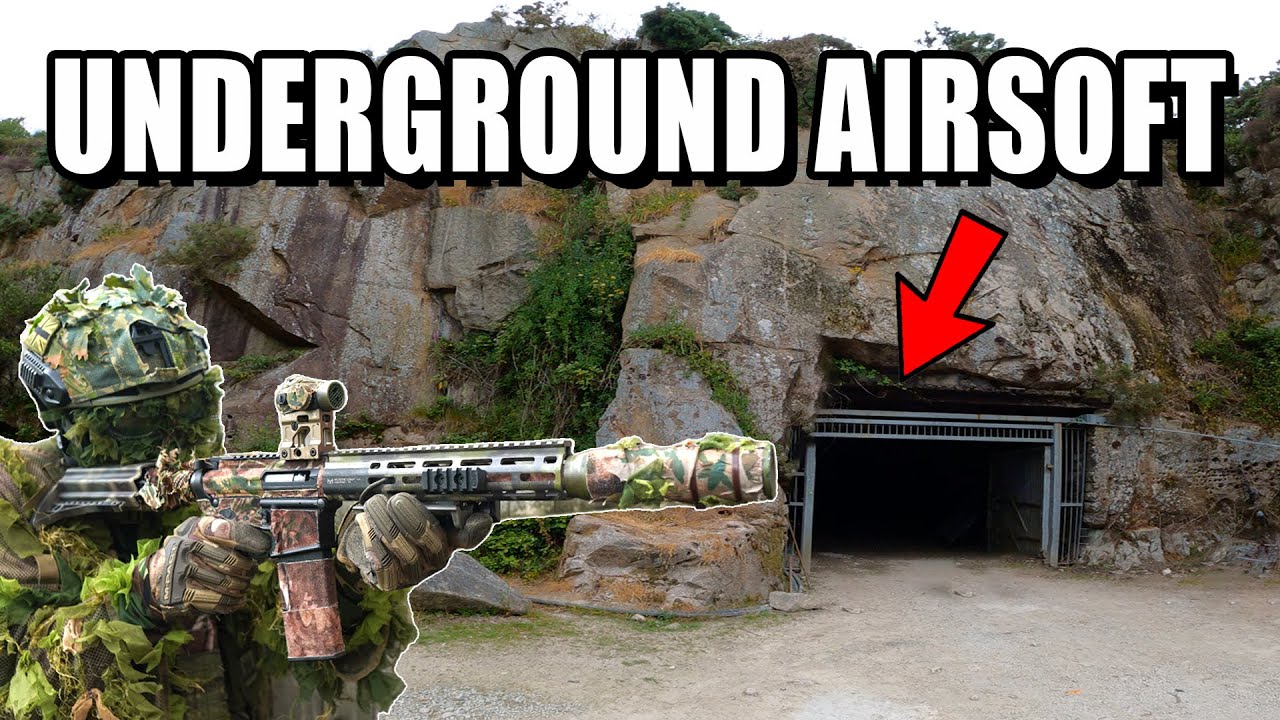 Underground Airsoft 2 Miles Of Tunnels At Holmans Test Mine YouTube