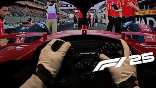 Charles Leclerc Ferrari SF25 at Yas  Marina Grand Prix | F1 25 #codemastersf1