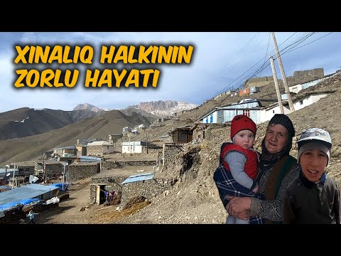 Azerbaycan'da İlginç Bir Köydeyim: Xınalıq Köyüne Gidiyorum! Azerbaycan'daki En Zorlu Yolculuğum