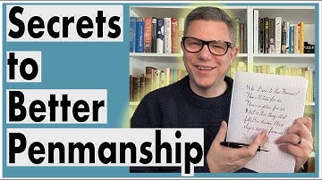 My Struggle In Learning, Obsessing Over Cursive Letters With A Fountain Pen!