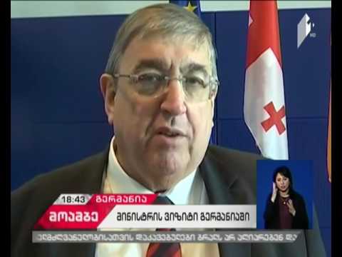 საქართველოს საგარეო საქმეთა მინისტრის ვიზიტი  გერმანიაში გრძელდება