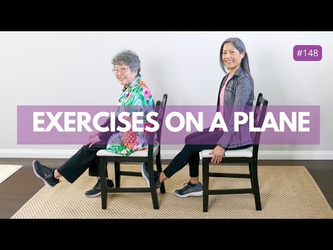 7 Airplane Exercises for Long Flights | Travel tips