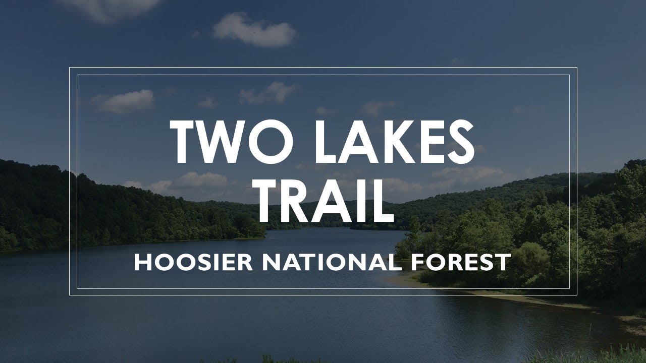 TWO LAKES TRAIL Solo Hiking - Hoosier National Forest, Indiana 2020