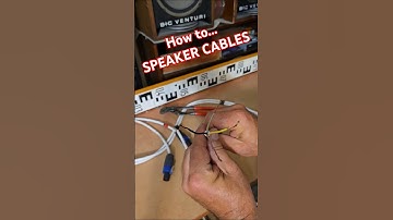 How to make the BEST DIY SPEAKER CABLES - SPEAKERS CABLE Connection to Amplifier - AUDIO TIPS TRICKS