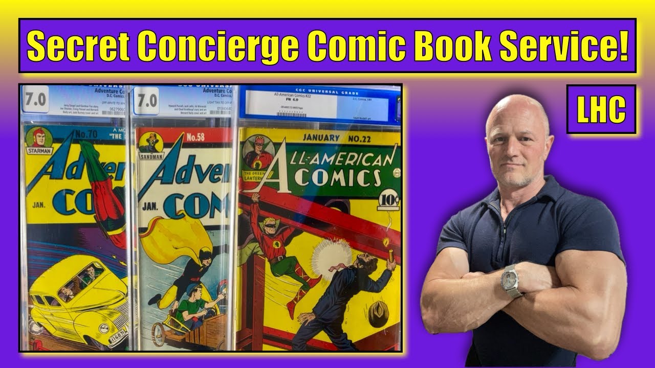 SECRET Comic Book Concierge Service EXPOSED!