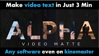 How to make video text || On any software screenshot 4