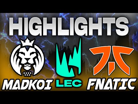 MAD KOI VS FNATIC HIGHLIGHTS LEC 2024 WINTER SEASON JORNADA 7 - LEAGUE OF LEGENDS - ESPAÑOL