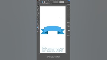 How to Design Banner in Adobe Illustrator | Illustrator Tutorials | DesignMentor