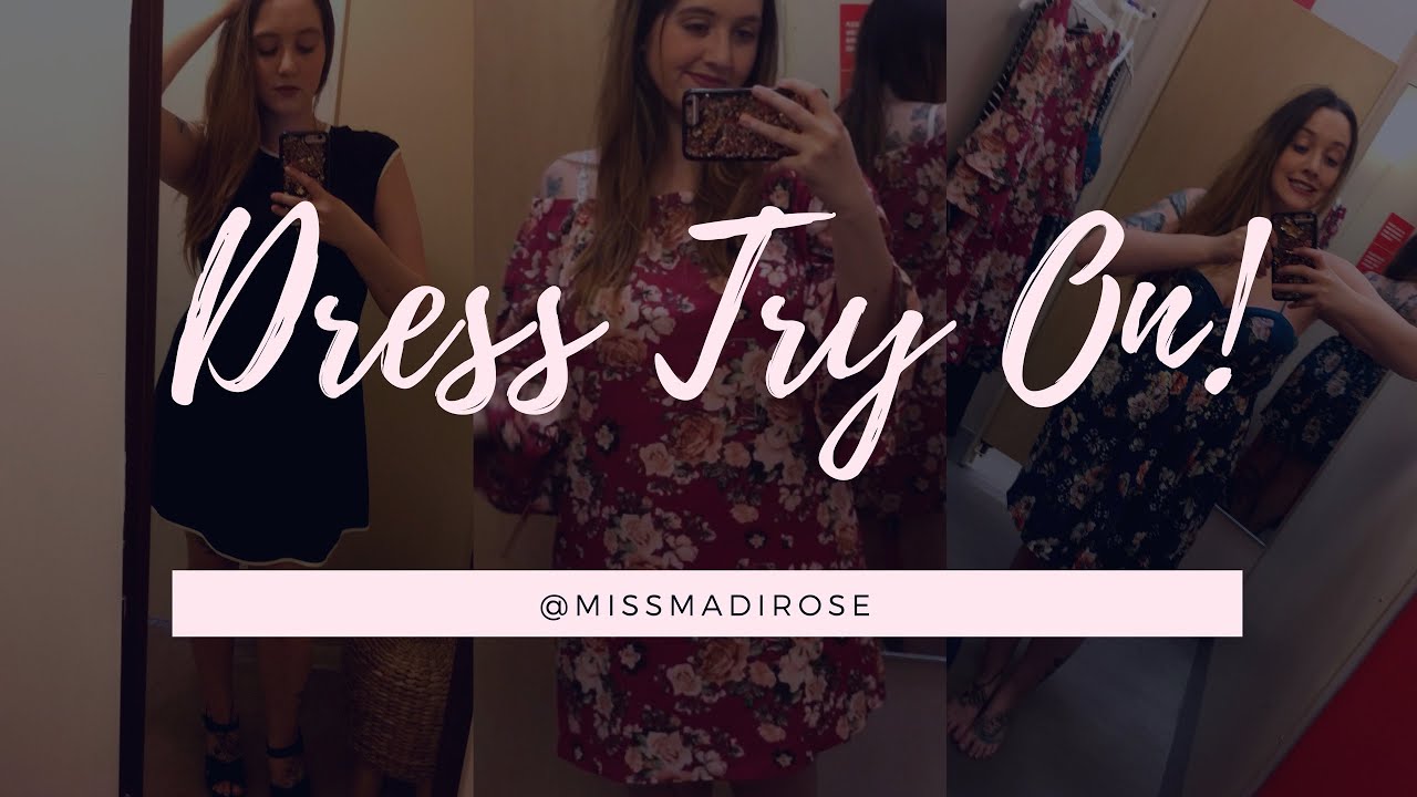 Wedding Guest Dress Try On (Target Themed)