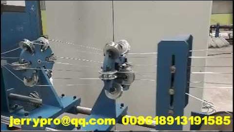 1250 double twisting machine with compression device