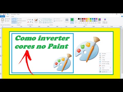 Como inverter cores no Paint.