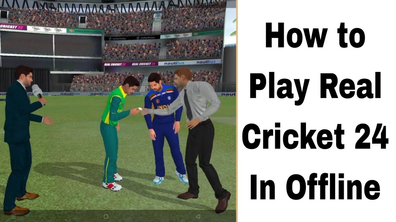 How To Play Real Cricket 24 Offline | How To Play Real Cricket 24 ...