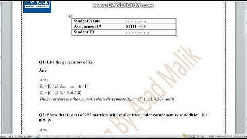 MTH-405 Assignment 1 solution