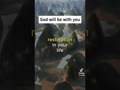 be possitive. and trust God above all. have faith in God always.